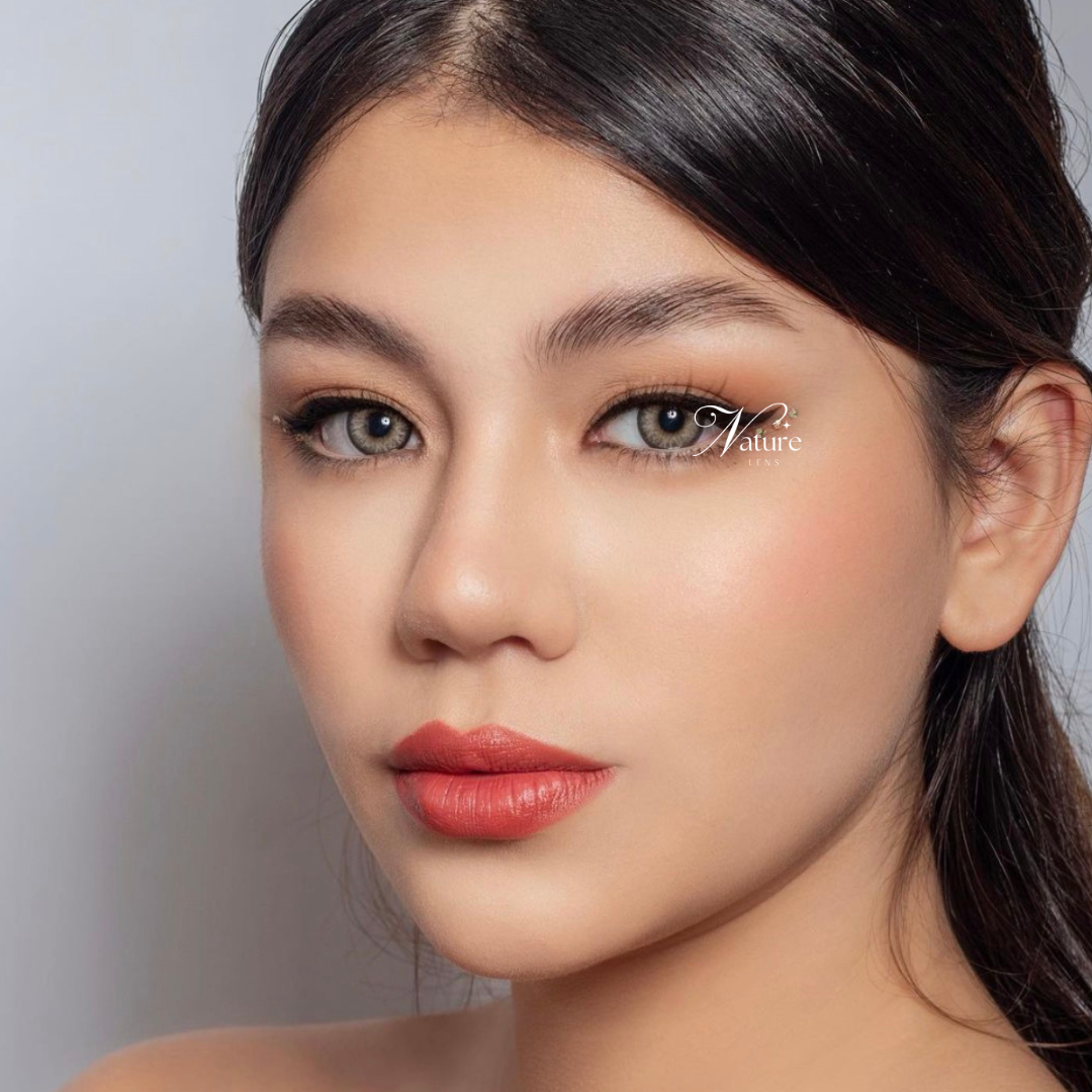 Lente de contato anual Himalaya Gray (caixa c/ 2 peças)