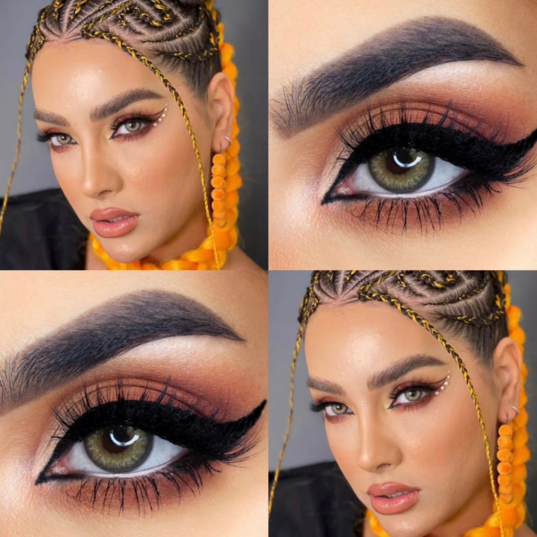 Lente de contato anual Himalaya Gray (caixa c/ 2 peças)