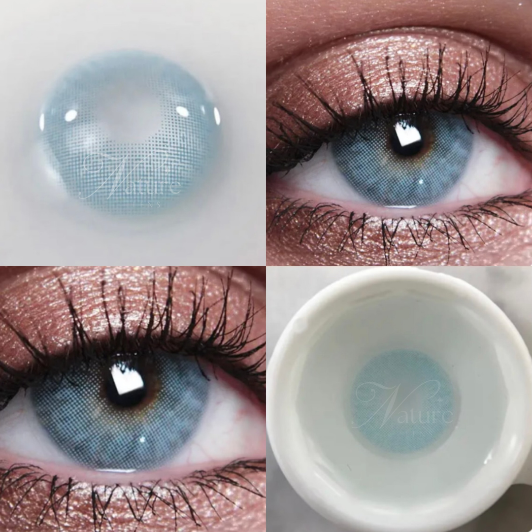 Lente de contato anual Beauty Vision Colors com grau para miopia (caixa c/ 2 peças)