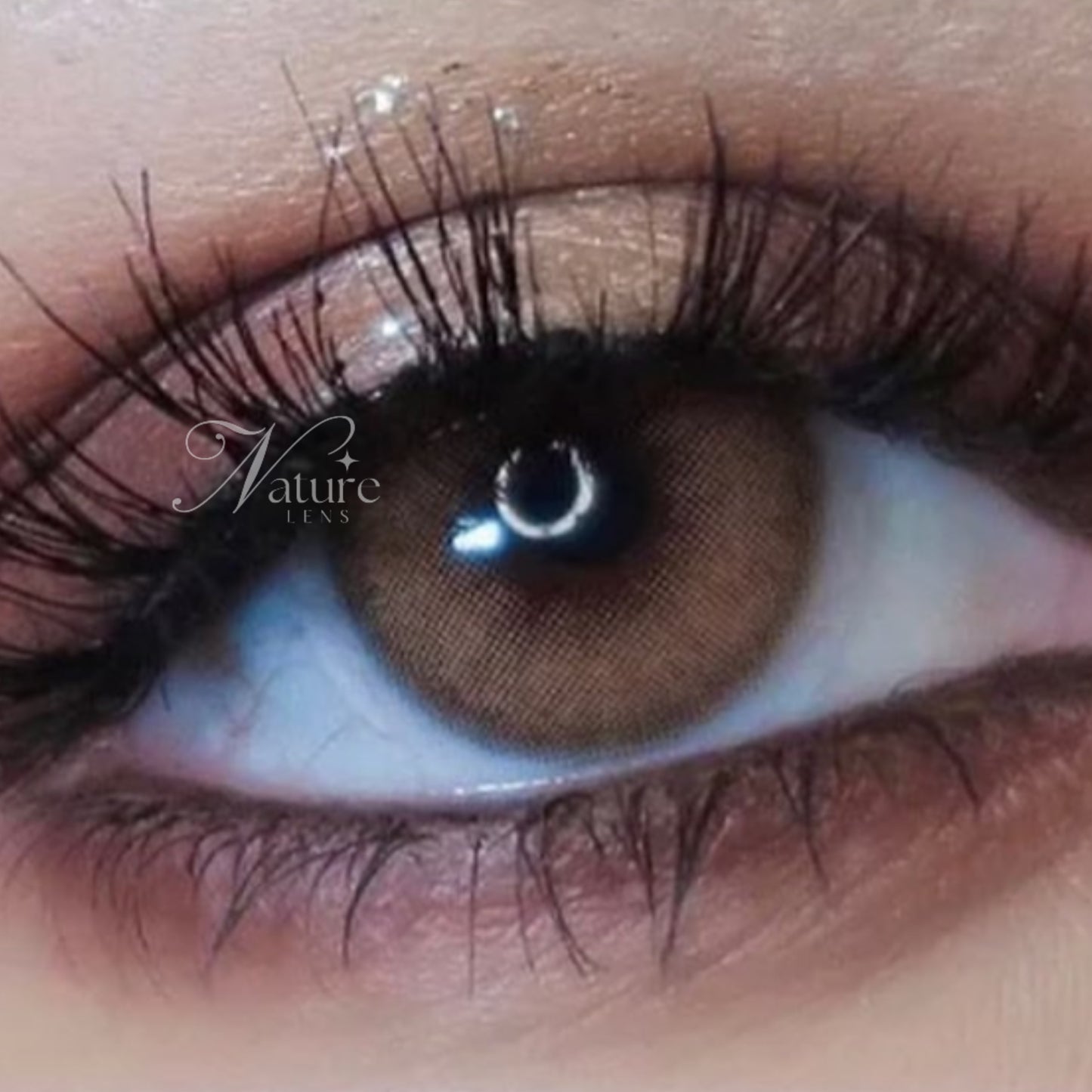 Lente de contato anual Atacama Brown (caixa c\ 2 peças)