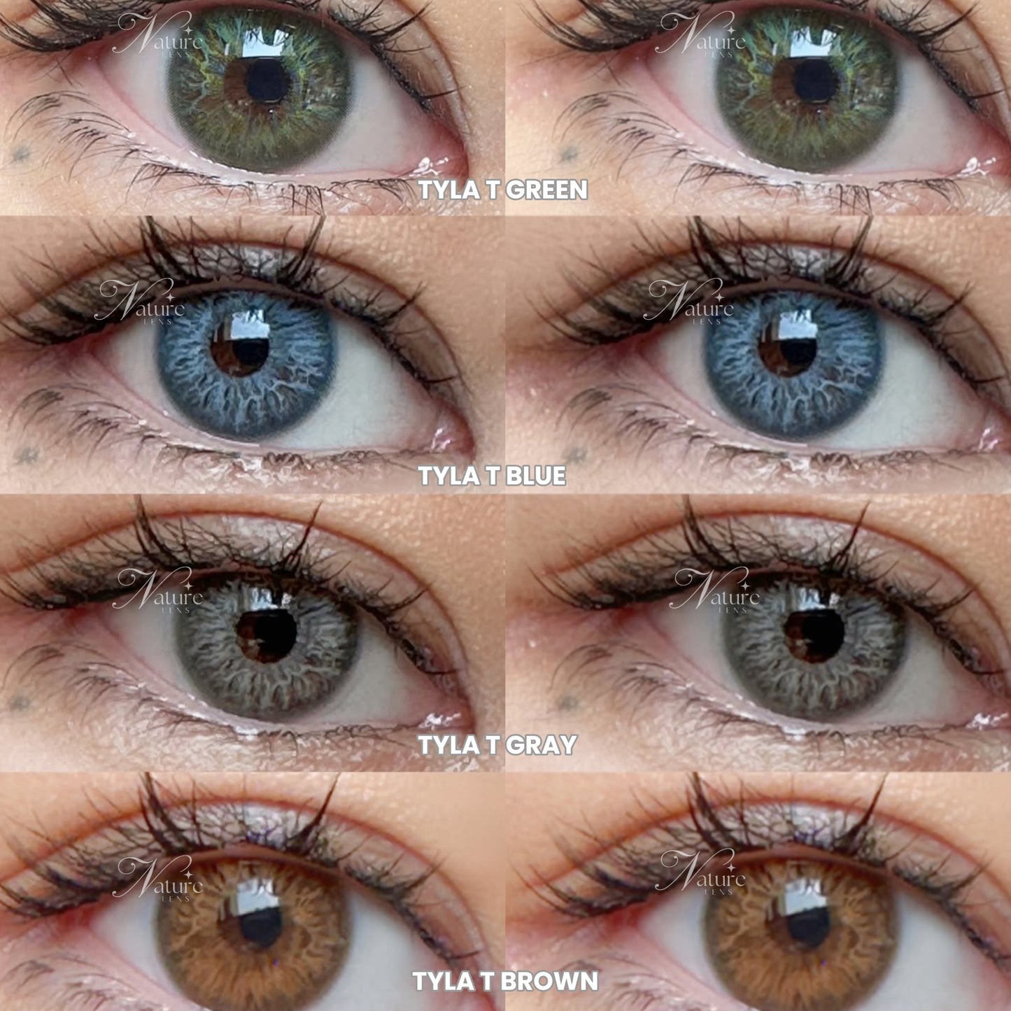 Lente de contato anual Tyla Colors (caixa c/ 2 peças)