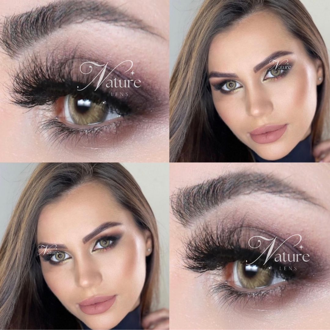 Lente de contato anual Himalaya Brown (caixa c/ 2 peças)