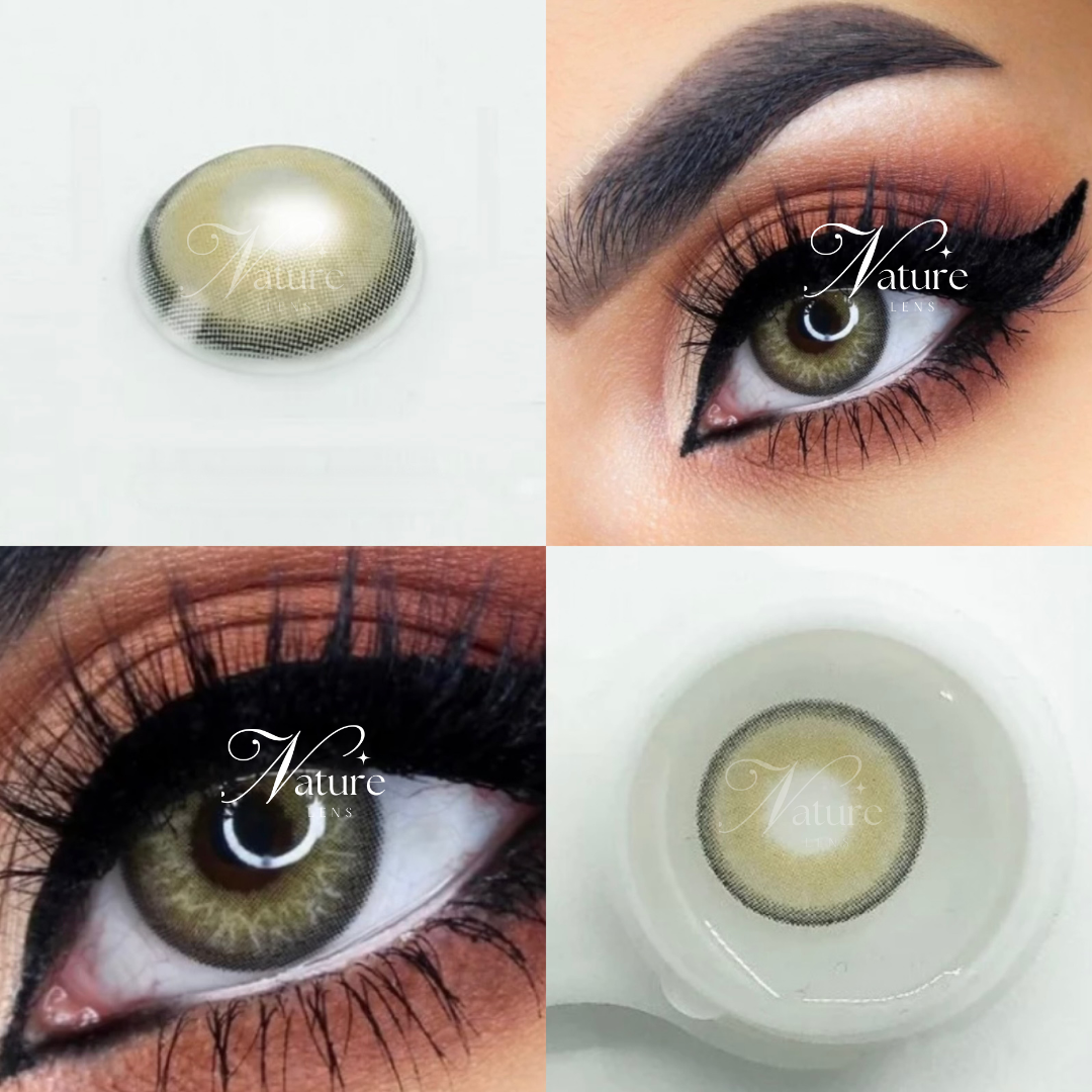 Lente de contato anual Himalaya Gray (caixa c/ 2 peças)