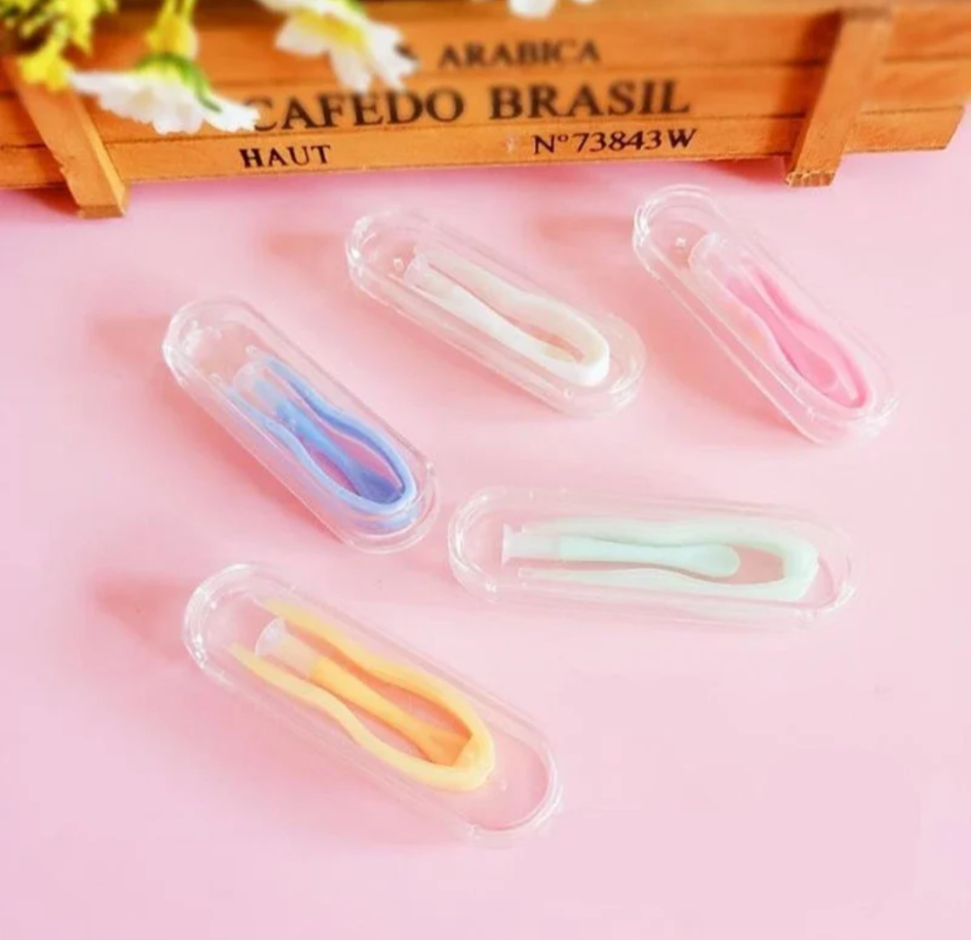 Kit estojo pinça e ventosa para manuseio