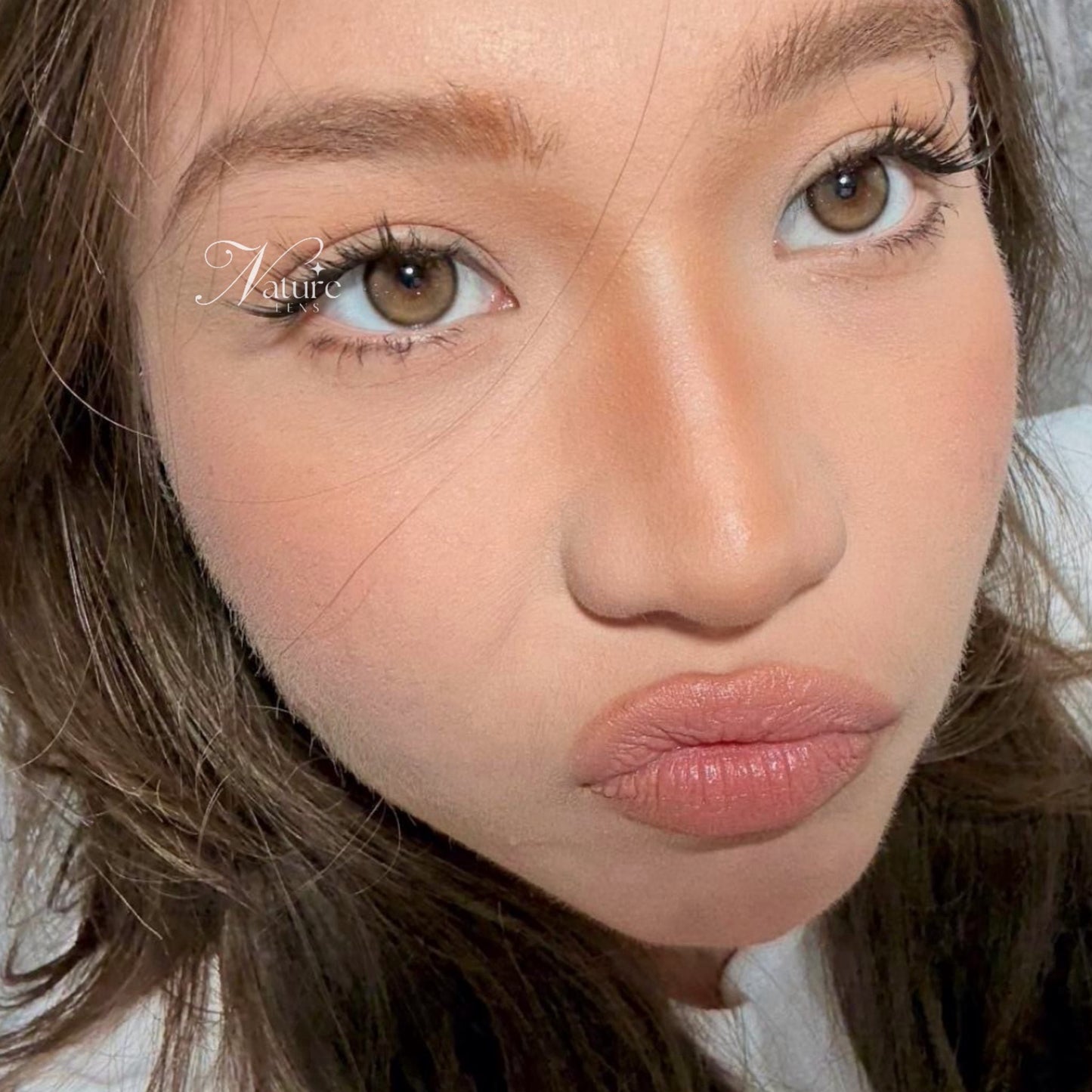 Lente de contato anual Atacama Brown (caixa c\ 2 peças)