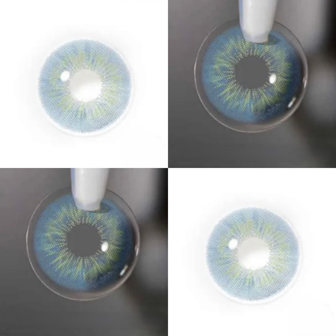 Lente de contato anual SK T- Blue (caixa c/ 2 peças)