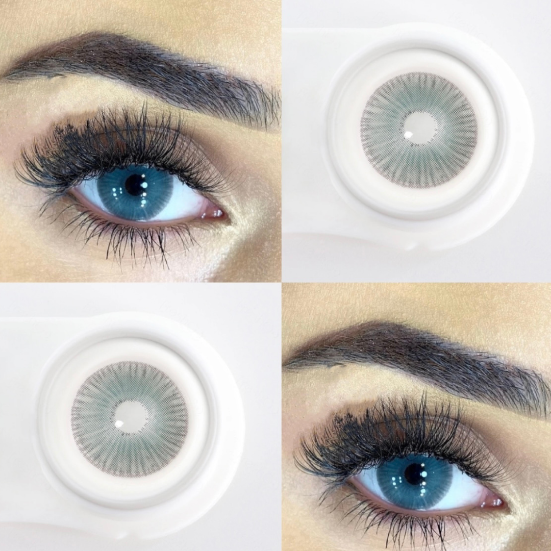 Lente de contato anual pupila pequena Jade (caixa c/ 2 peças)