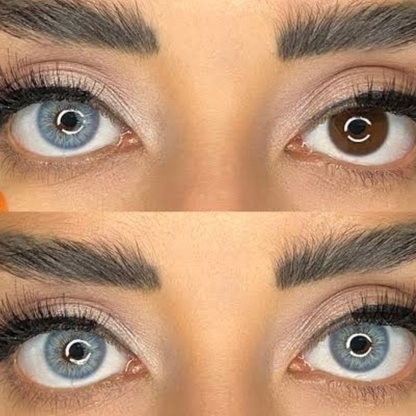 Lente de contato anual SK T- Blue (caixa c/ 2 peças)