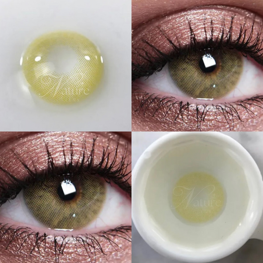 Lente de contato anual Beauty Vision Colors com grau para miopia (caixa c/ 2 peças)