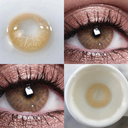 Lente de contato anual Beauty Vision Colors com grau para miopia (caixa c/ 2 peças)