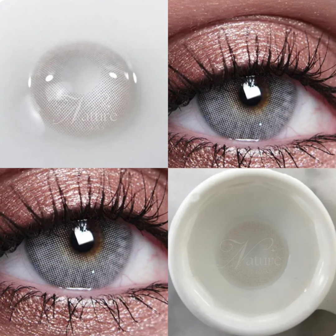 Lente de contato anual Beauty Vision Colors com grau para miopia (caixa c/ 2 peças)