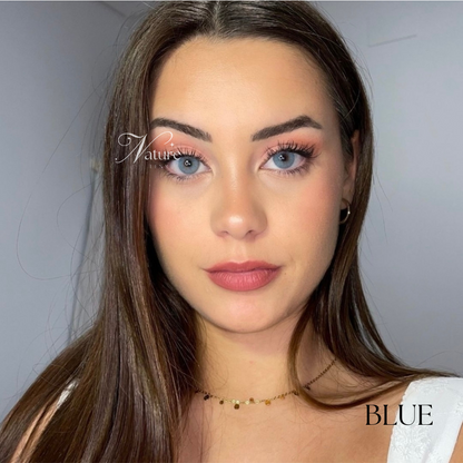 Lente de contato anual Beauty Vision Colors com grau para miopia (caixa c/ 2 peças)