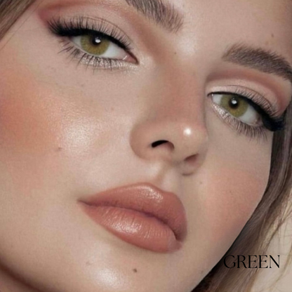Lente de contato anual Beauty Vision Colors com grau para miopia (caixa c/ 2 peças)