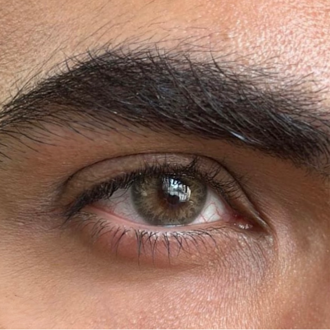 Lente de contato anual Diamond T. Brown Hazel com grau para miopia (caixa c/ 2 peças)