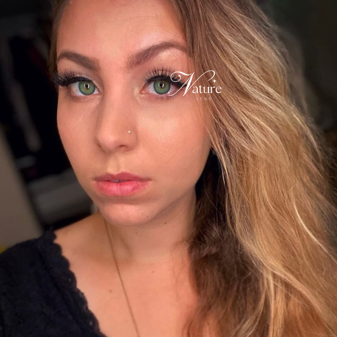 Lente de contato anual Himalaya Green (caixa c/ 2 peças)
