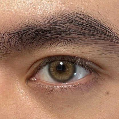 Lente de contato anual Flare Brown (caixa c/ 2 peças)