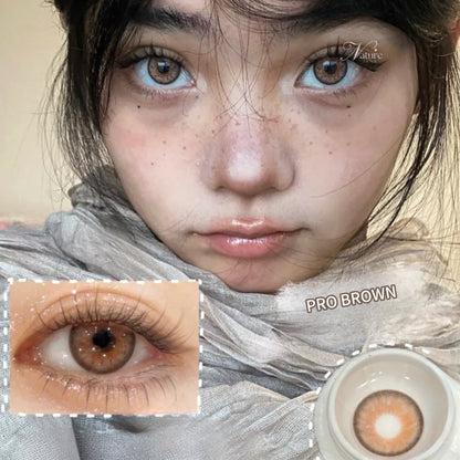 Lente de contato anual Pro Colors (caixa c/ 2 unidades)