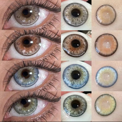 Lente de contato anual Pro Colors (caixa c/ 2 unidades)
