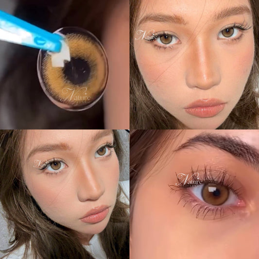 Lente de contato anual Atacama Brown (caixa c\ 2 peças)