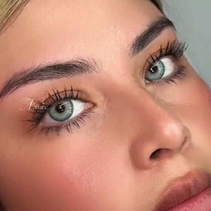 Lente de contato anual Oásis Jade (caixa c/ 2 unidades)