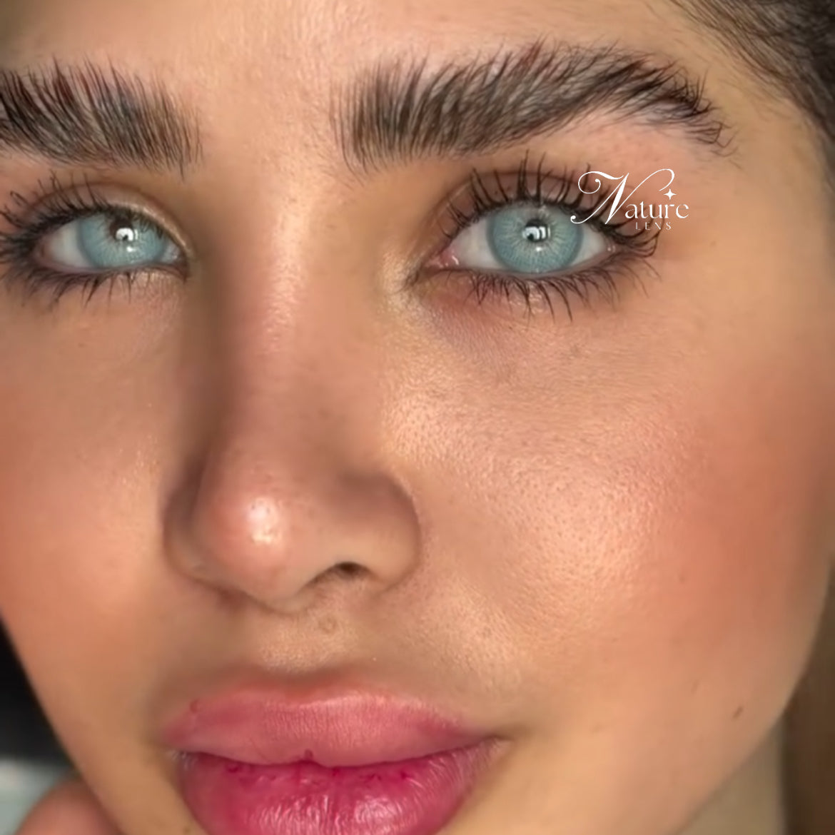 Lente de contato anual pupila reduzida Chelsea Gray (caixa c/ 2 unidades)