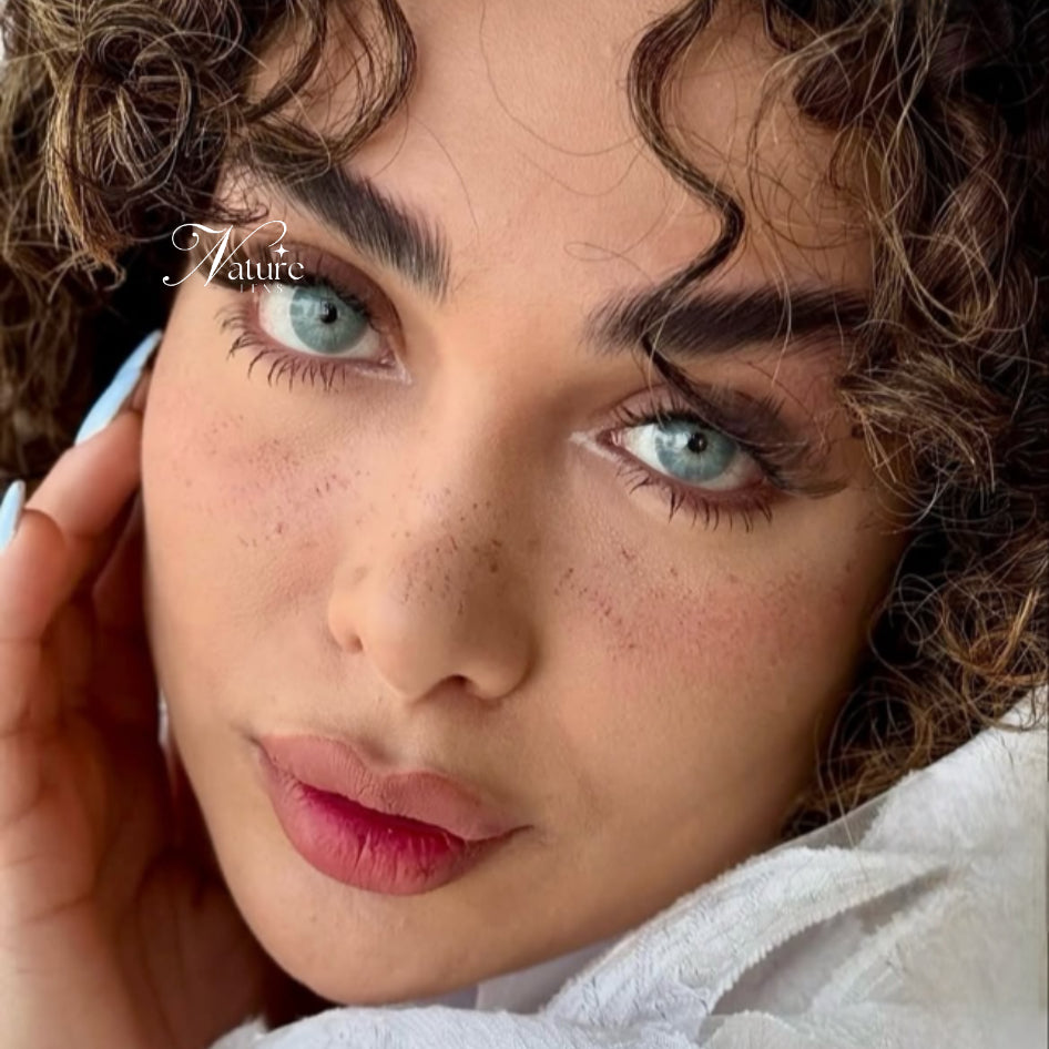 Lente de contato anual pupila reduzida Chelsea Gray (caixa c/ 2 unidades)