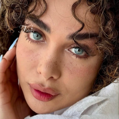 Lente de contato anual pupila reduzida Chelsea Gray (caixa c/ 2 unidades)