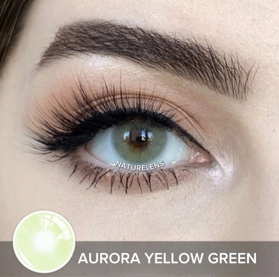 Lente de contato anual Aurora Colors (caixa c/ 2 peças)