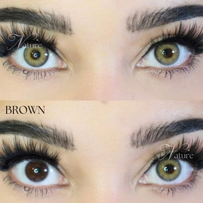 Lente de contato anual Himalaya Brown (caixa c/ 2 peças)