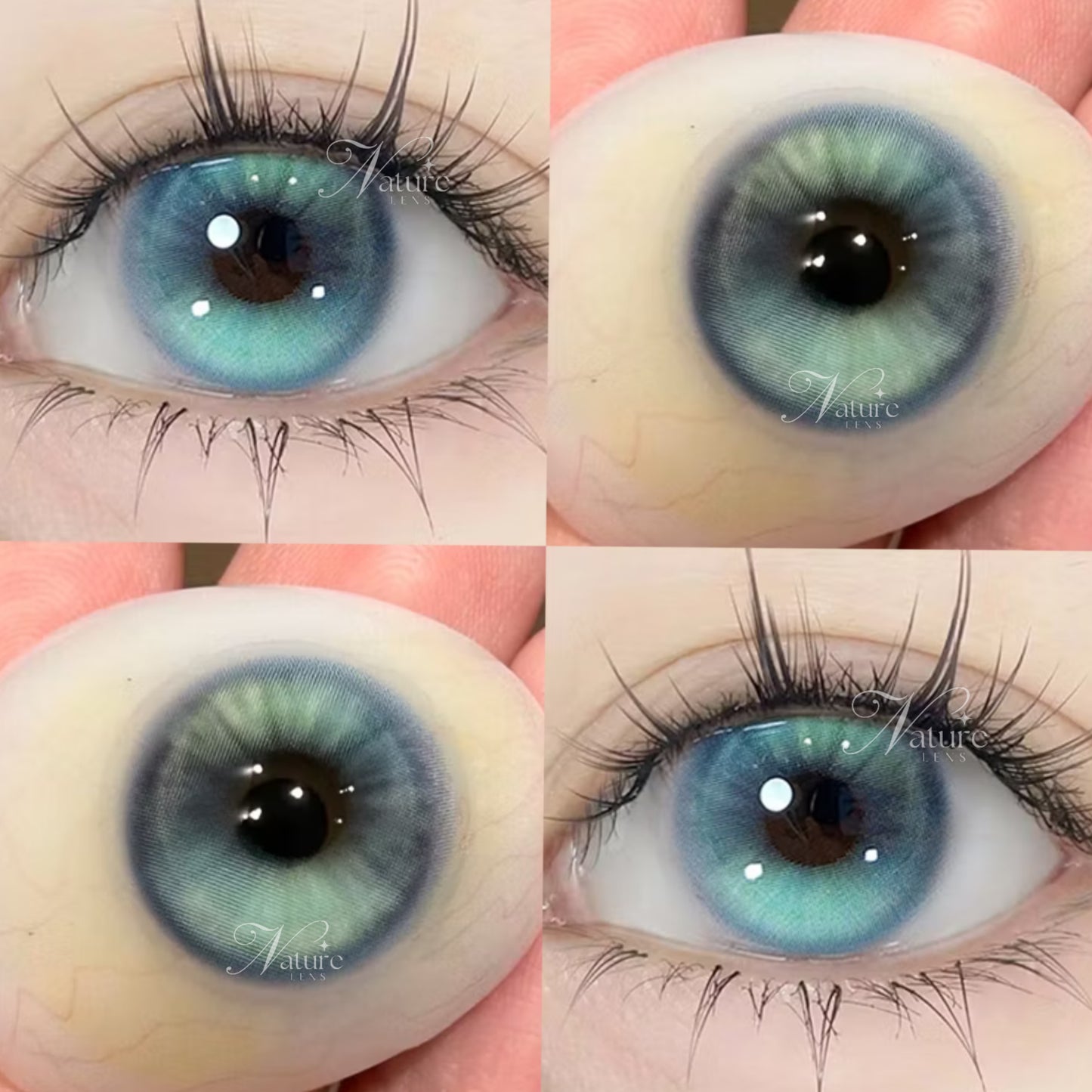 Lente de contato anual Boreal Blue (caixa c/ 2 peças)