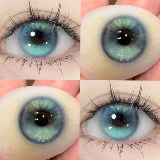 Lente de contato anual Boreal Blue (caixa c/ 2 peças)