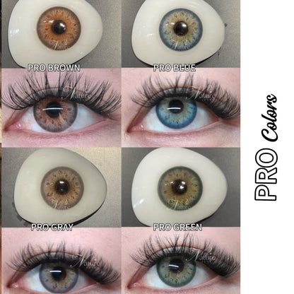 Lente de contato anual Pro Colors (caixa c/ 2 unidades)