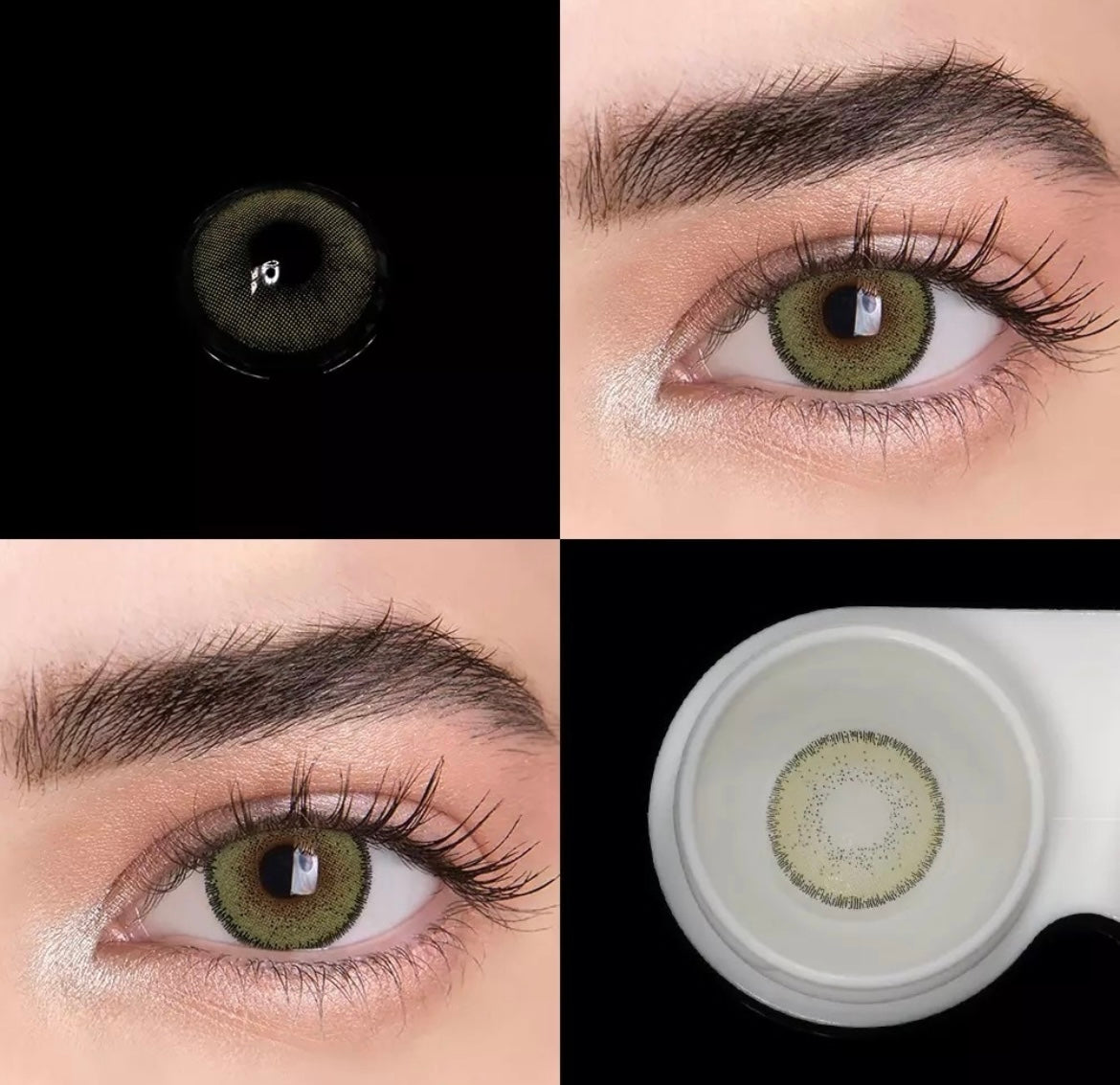 Lente de contato anual Natural Mel (caixa c/ 2 peças)