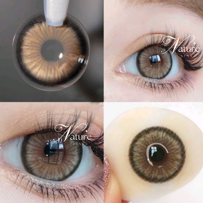 Lente de contato anual com grau para miopia Mirage Colors (caixa c/ 2 unidades)