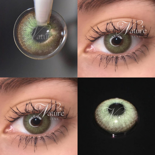 Lente de contato anual Cat Colors com grau para miopia (caixa c/ 2 peças)