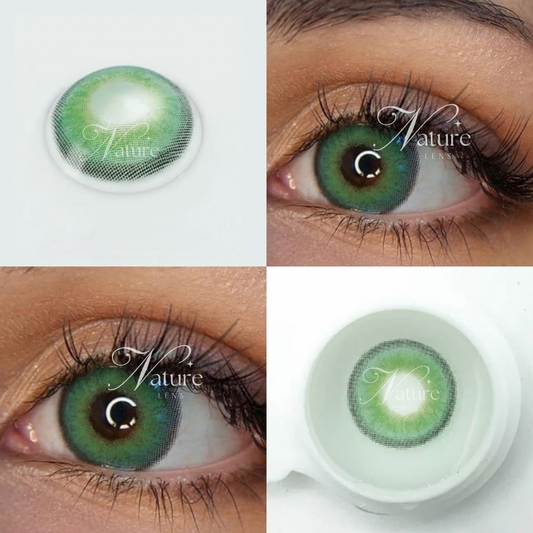 Lente de contato anual Himalaya Green (caixa c/ 2 peças)