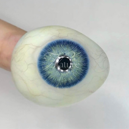 Lente de contato anual Pataya Blue (caixa c/ 2 peças)