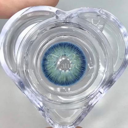 Lente de contato anual Pataya Blue (caixa c/ 2 peças)